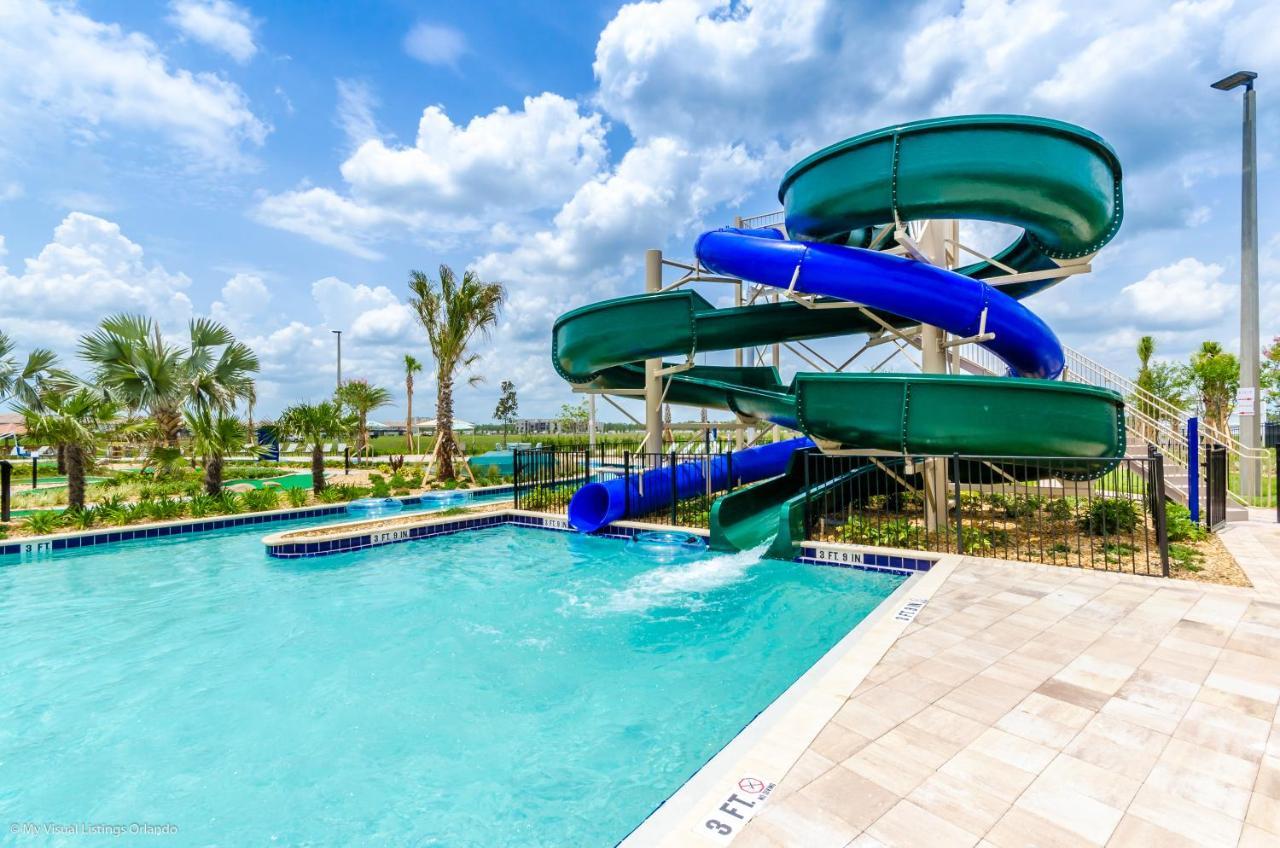 Modern Townhome Wprivate Pool Free Water Park Kissimmee Exteriör bild