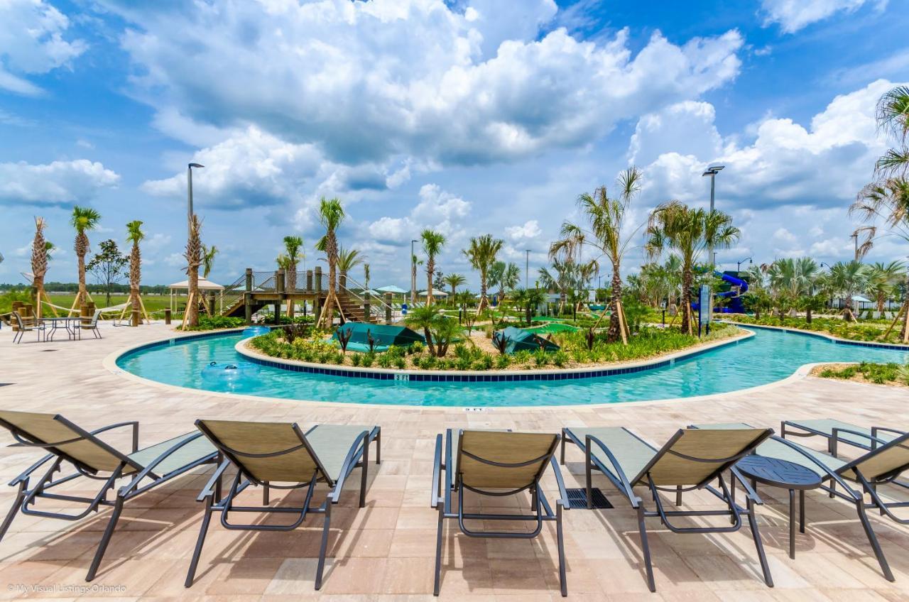 Modern Townhome Wprivate Pool Free Water Park Kissimmee Exteriör bild