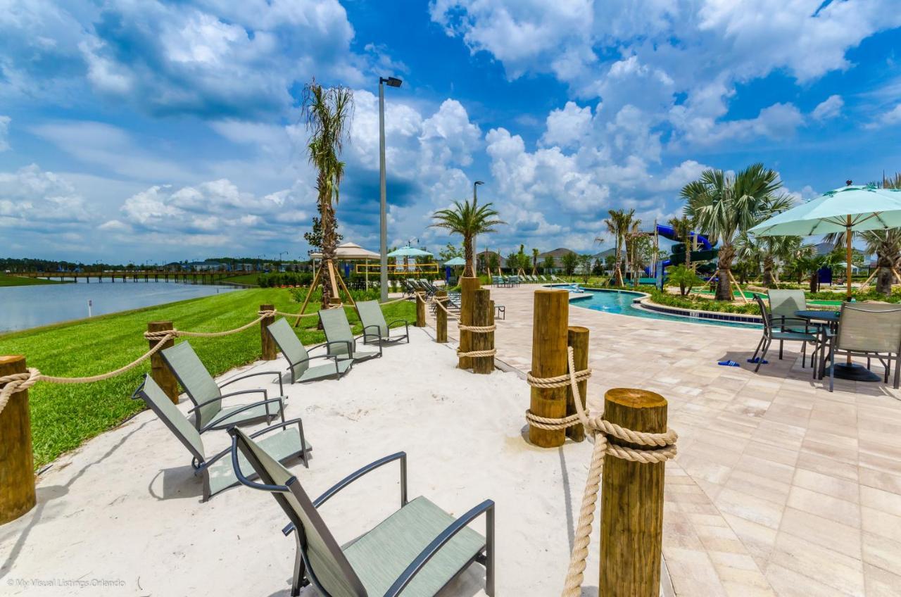 Modern Townhome Wprivate Pool Free Water Park Kissimmee Exteriör bild