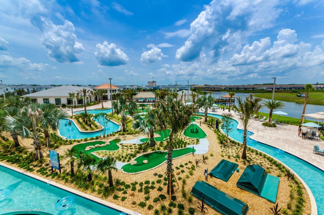 Modern Townhome Wprivate Pool Free Water Park Kissimmee Exteriör bild