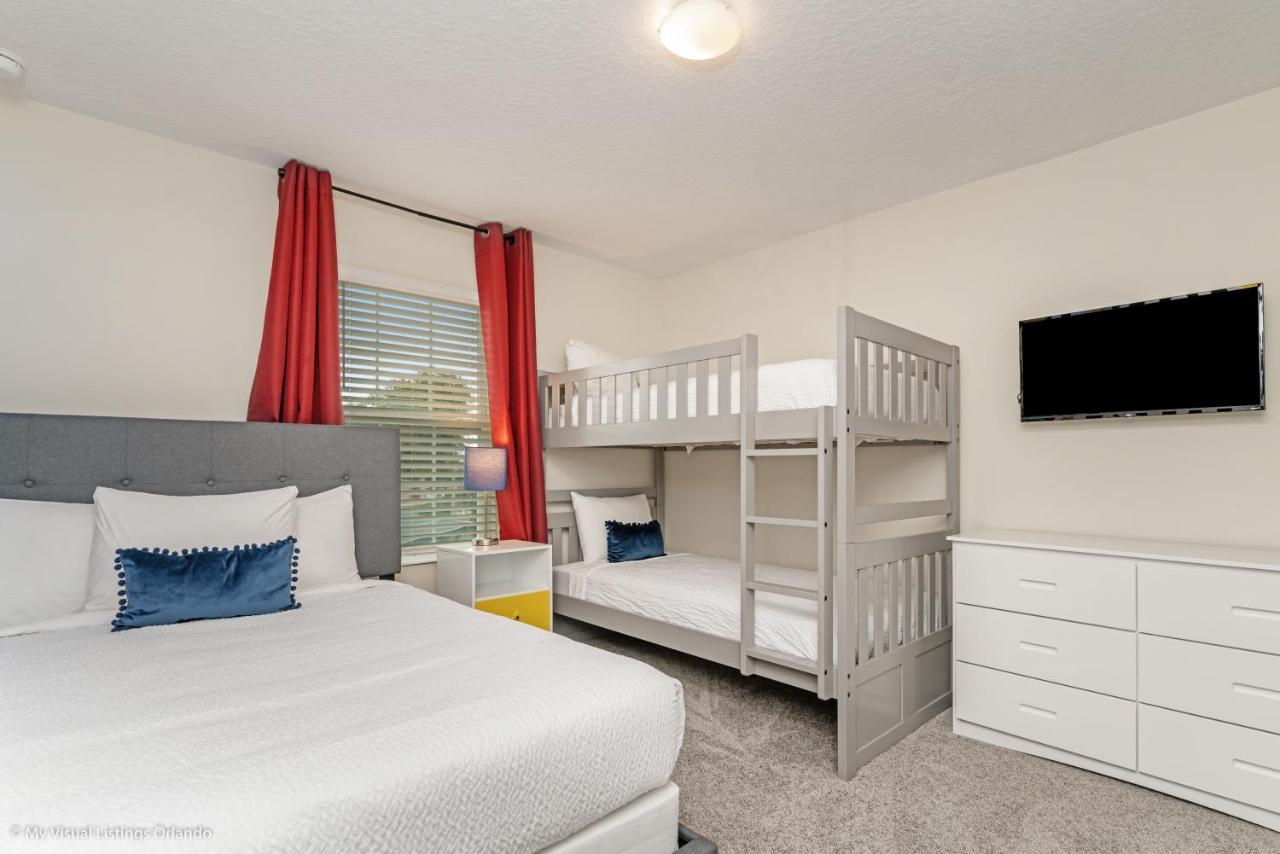 Modern Townhome Wprivate Pool Free Water Park Kissimmee Exteriör bild