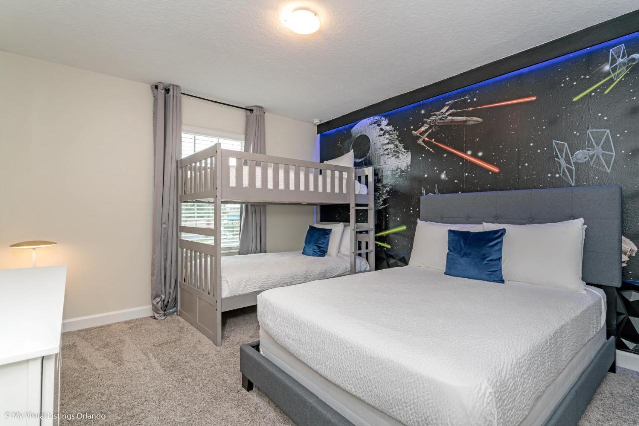 Modern Townhome Wprivate Pool Free Water Park Kissimmee Exteriör bild