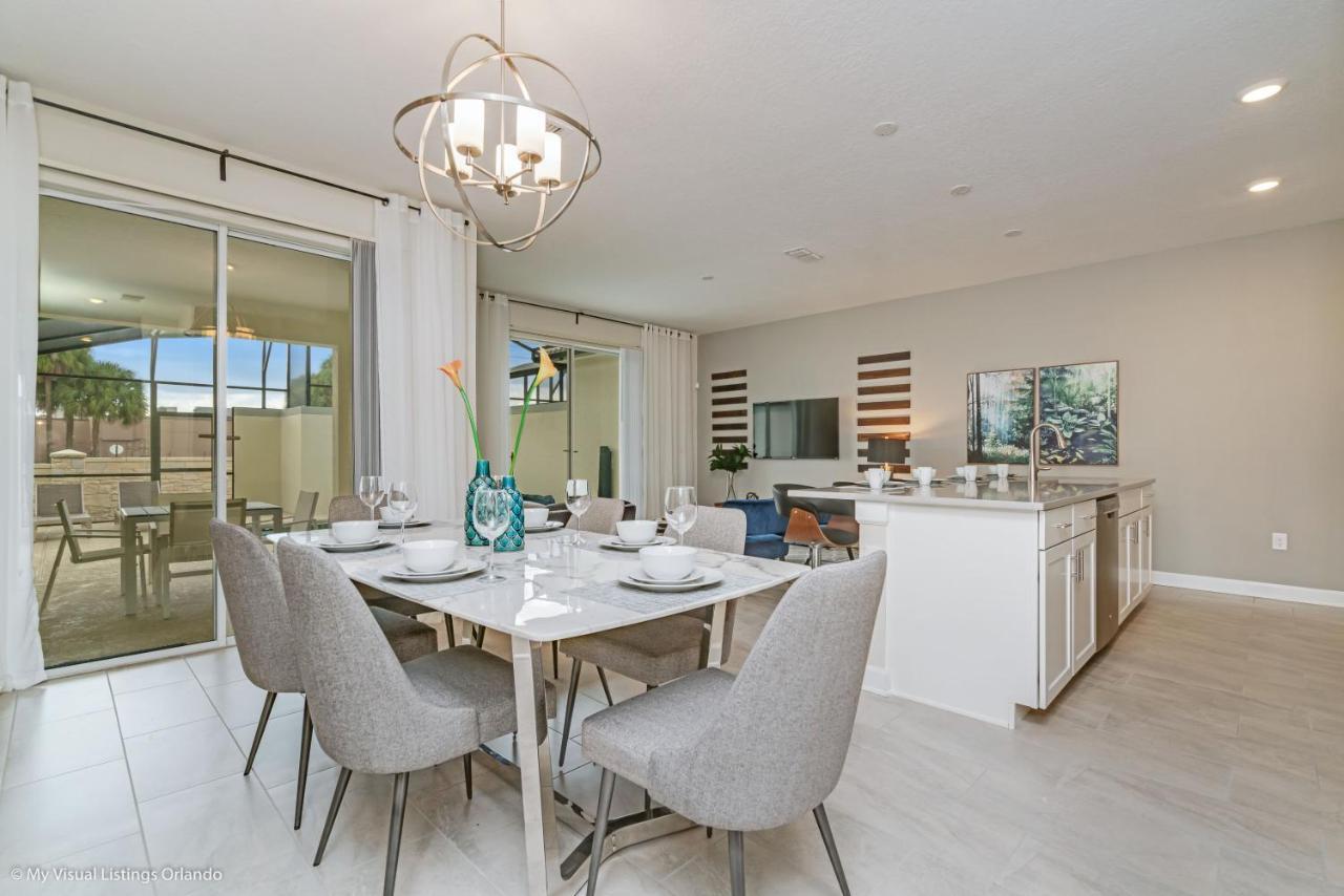 Modern Townhome Wprivate Pool Free Water Park Kissimmee Exteriör bild