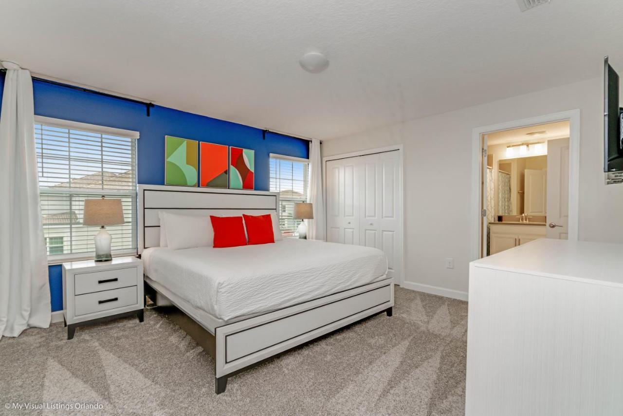 Modern Townhome Wprivate Pool Free Water Park Kissimmee Exteriör bild
