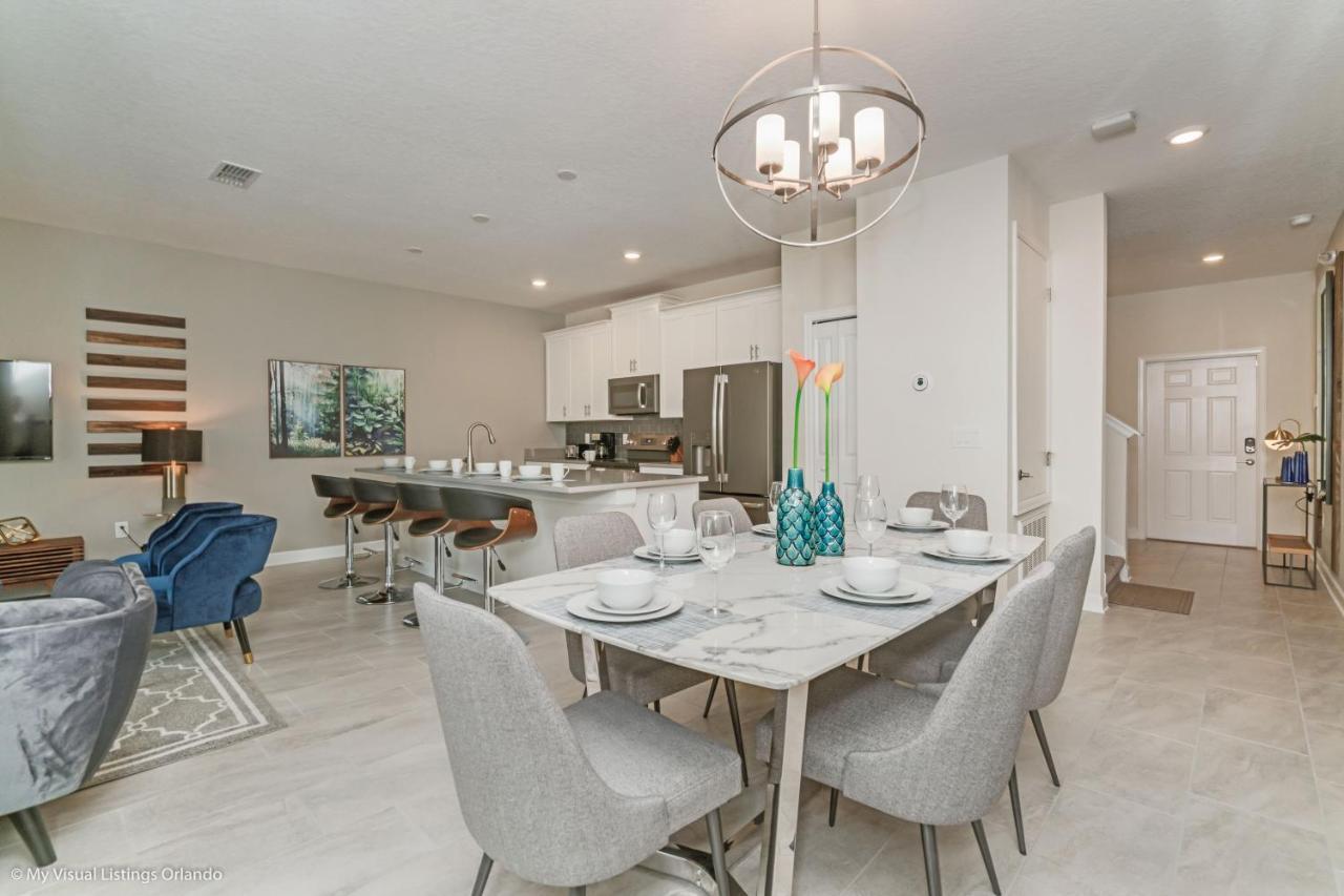 Modern Townhome Wprivate Pool Free Water Park Kissimmee Exteriör bild